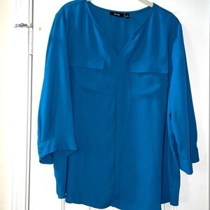 Apt. 9 Teal Blouse